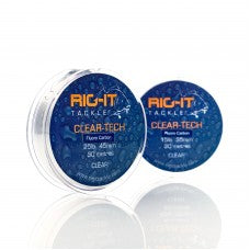 Clear-Tech Fluoro Carbon 30m & 50m Spools 15lb/25lb/30lb